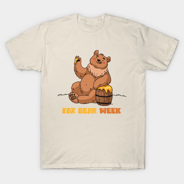 Fat bear week T-Shirt by ART-SHOP01